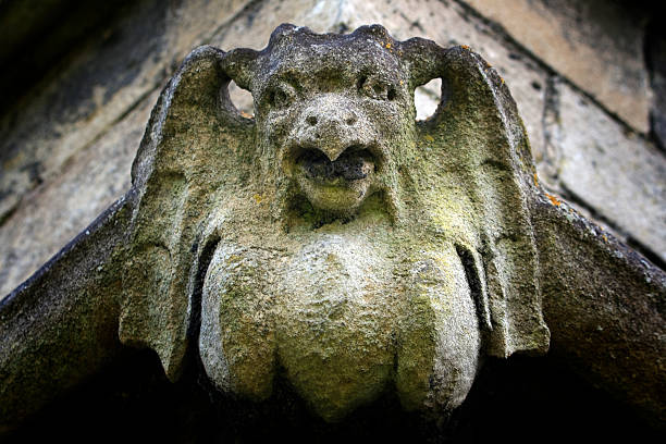 Church roof gargoyle