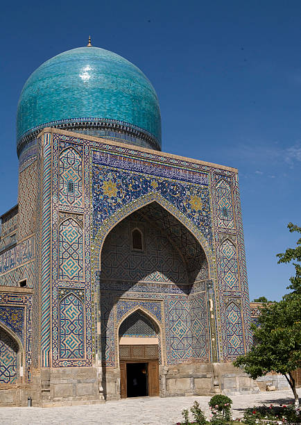 istock Samarkand The Registan, inside Sher Dor Medressa 174697125