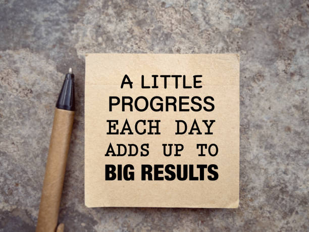 Motivational and inspirational wording.