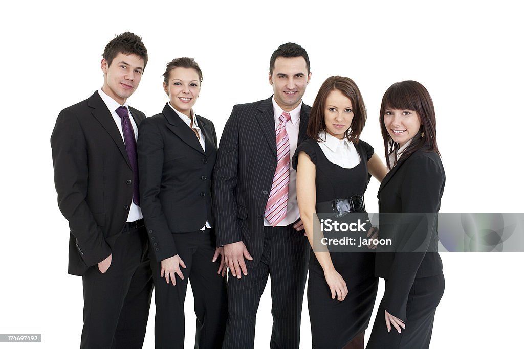 Equipe de negócios jovem - Foto de stock de 20-24 Anos royalty-free