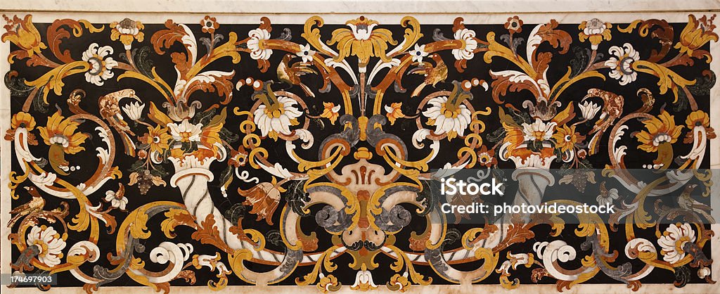 Marmo sfondo Barocco - Foto stock royalty-free di Antico - Vecchio stile