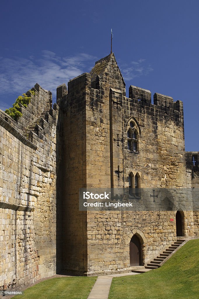 Castello di Alnwick - Foto stock royalty-free di Castello di Alnwick