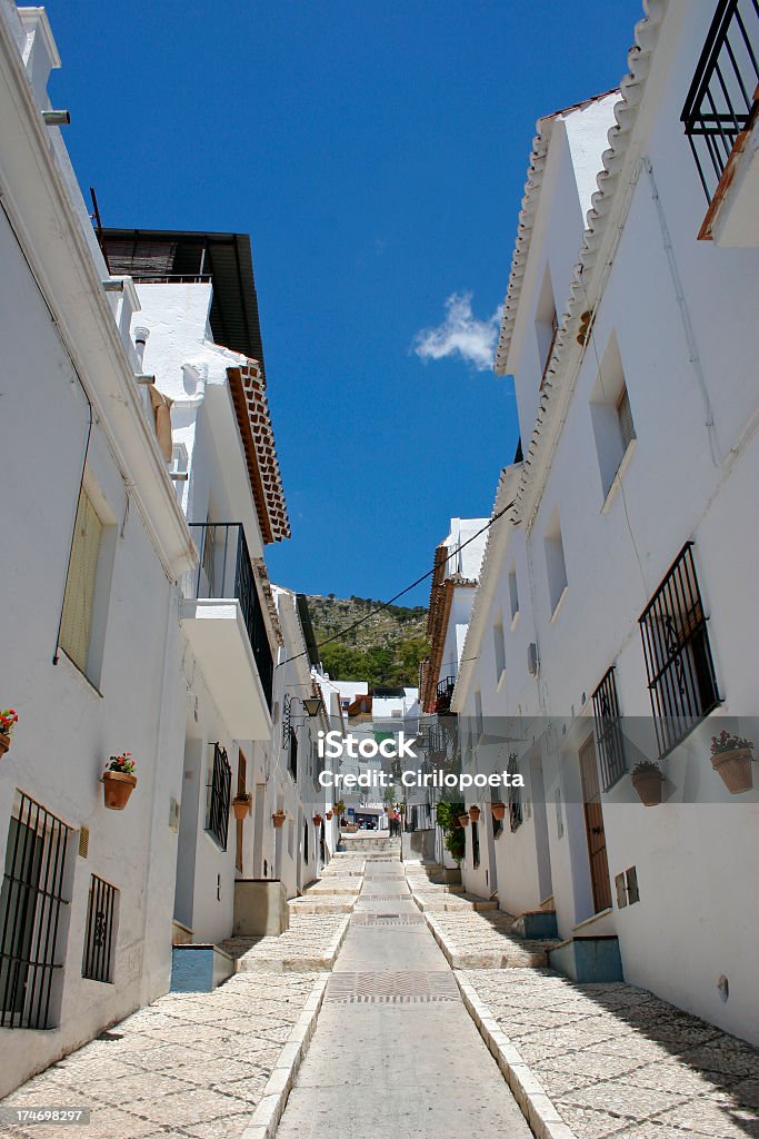Localidad andaluza - Foto de stock de Mijas libre de derechos