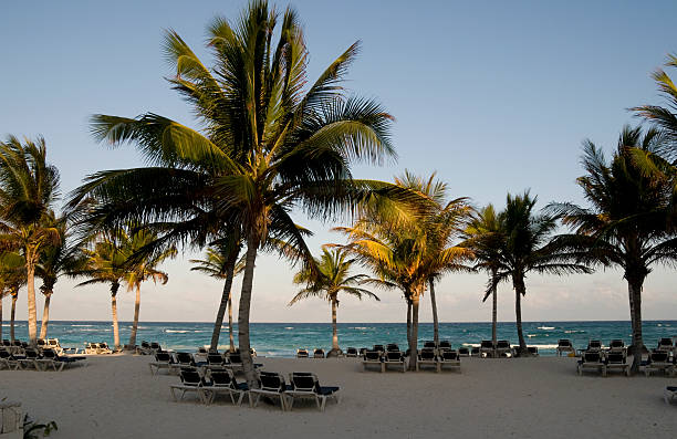 istock Beachfront at a Mexican Resort Hotel 174698330