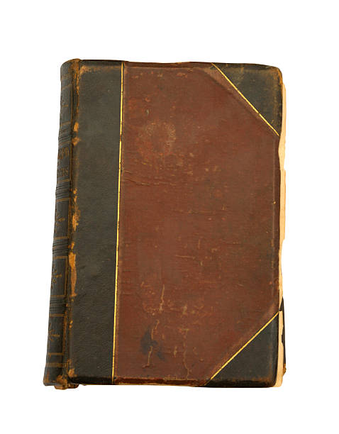 istock Blank Vintage Worn and Stained Book Cover 174698963