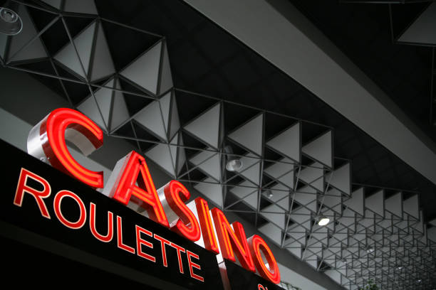 istock Casino sign in red 174699061