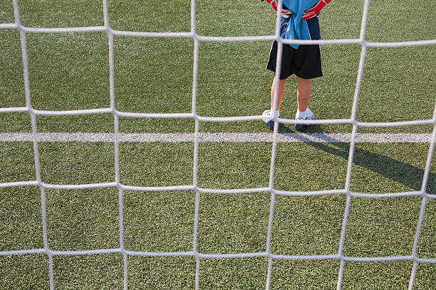 goalkeeper stock photo