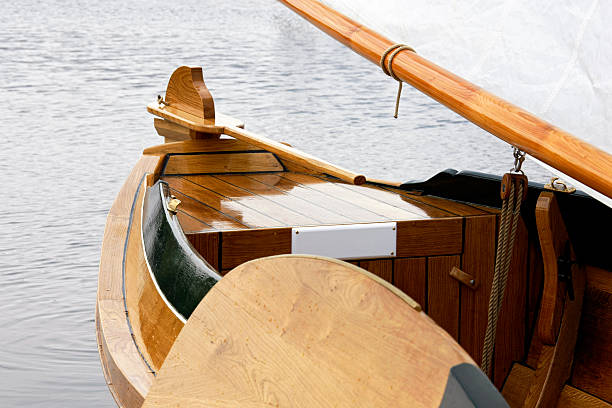 istock Wooden sail boat detail 174699661