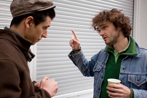 istock Two Young French Guys Talking. 174699692