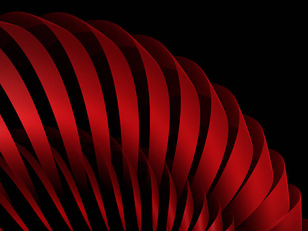 istock abstract red stripes isolated on black 174699941