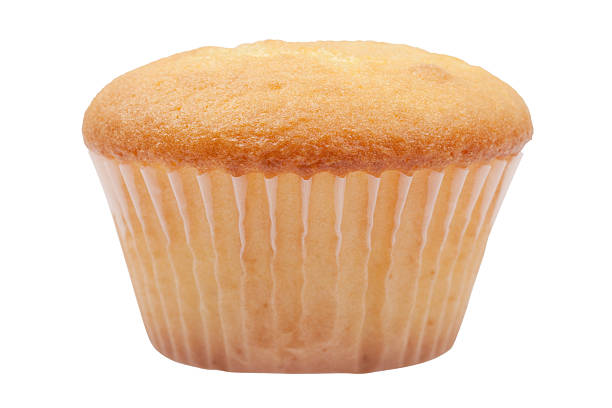 plain cupcake (XXXL) stock photo