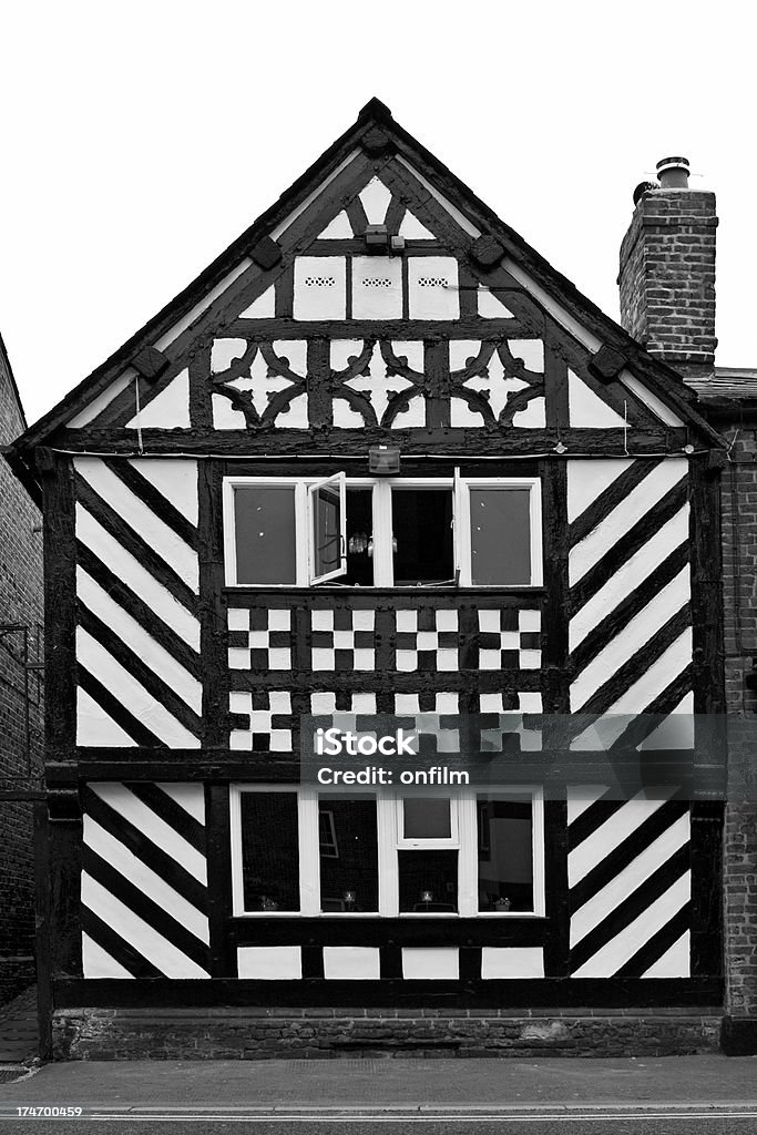 Travatura a traliccio house - Foto stock royalty-free di Architettura