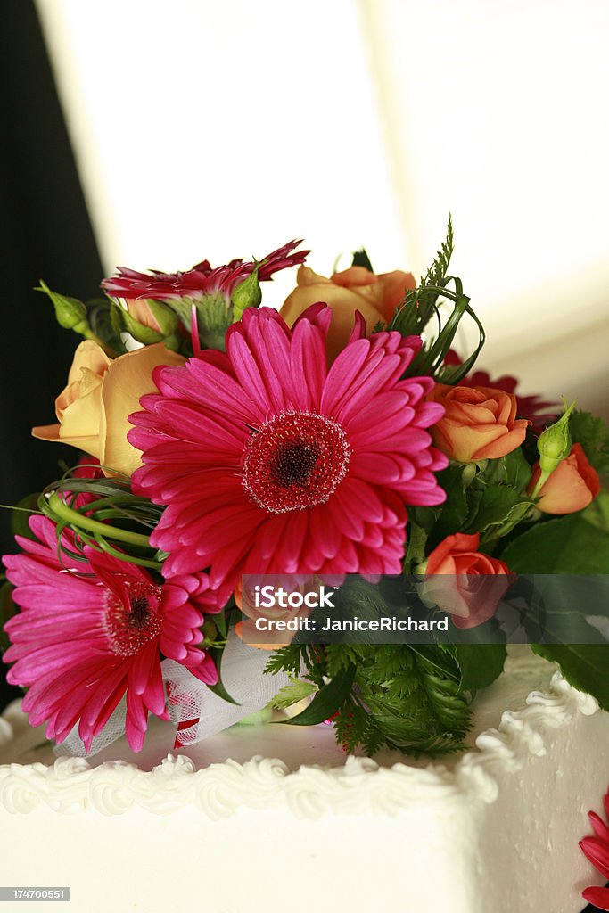 Flor Cobertura de pastel de bodas - Foto de stock de Alcorza libre de derechos