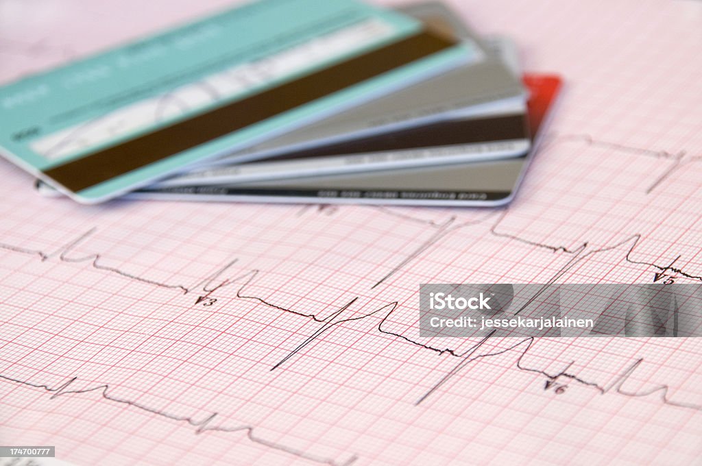EKG służby zdrowia - Zbiór zdjęć royalty-free (Analizować)