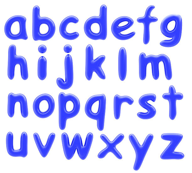 3 d алфавит - letter p shiny text symbol стоковые фото и изображения