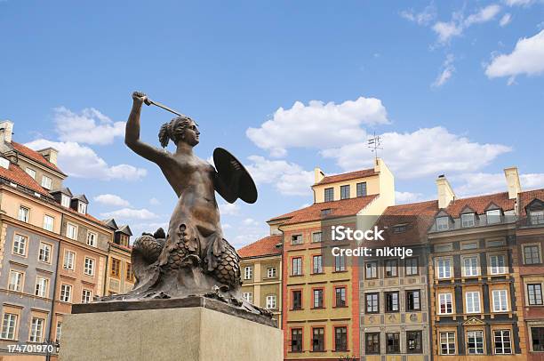 Símbolo De Varsovia Foto de stock y más banco de imágenes de Arquitectura - Arquitectura, Barrio antiguo, Belleza