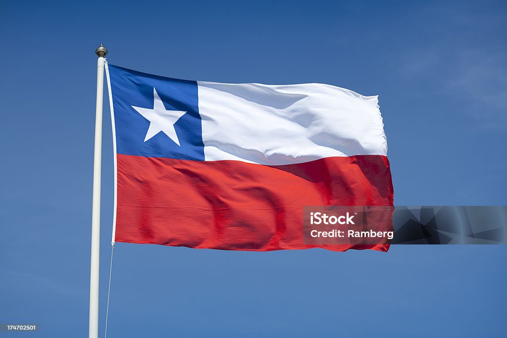 チリ国旗 - チリ国旗のロイヤリティフリーストックフォト