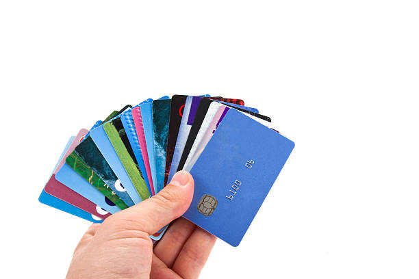 istock Credit Cards in a hand 174702725