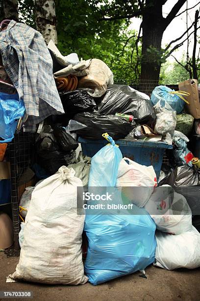 Garbage Dump Stock Photo - Download Image Now - Accidents and Disasters, Bag, Box - Container