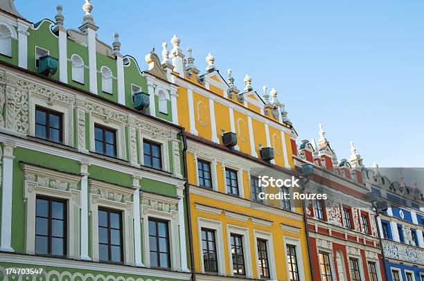 Residenzen In Der Stadt Zamosc Stockfoto und mehr Bilder von Alt - Alt, Altstadt, Architektur