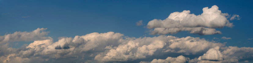 Cumulus Cloudscape. Large image.