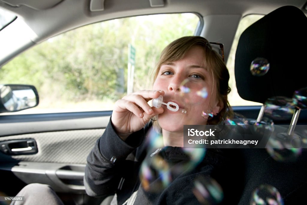 Road Trip burbujas - Foto de stock de Adolescente libre de derechos