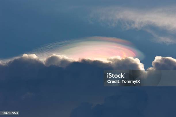 Nacreous Clouds Stock Photo - Download Image Now - Backgrounds, Beauty, Beauty In Nature