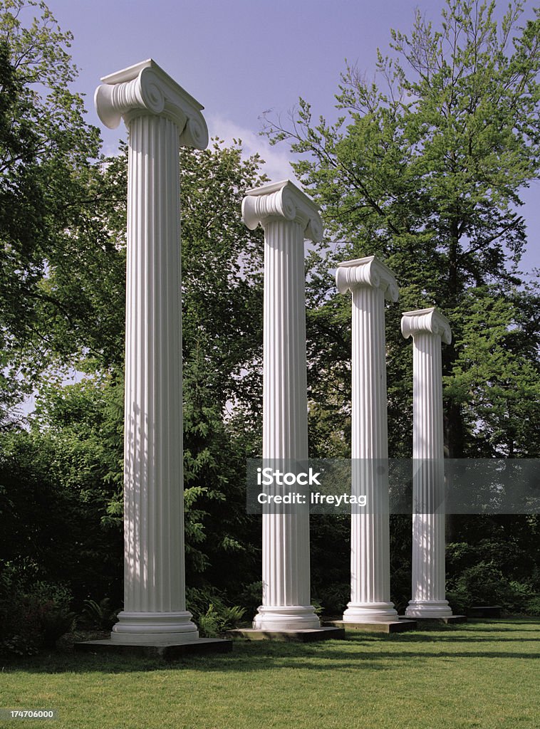 Sylvan colunas, Universidade de Washington, Seattle - Foto de stock de Arquitetura royalty-free