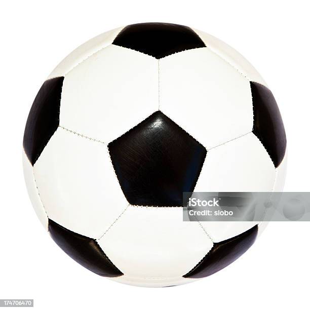 Bola De Futebol Isolado - Fotografias de stock e mais imagens de Atividade Recreativa - Atividade Recreativa, Bola, Bola de Futebol