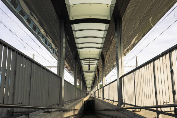istock selective focus on metal structures and concrete walls 1747067869