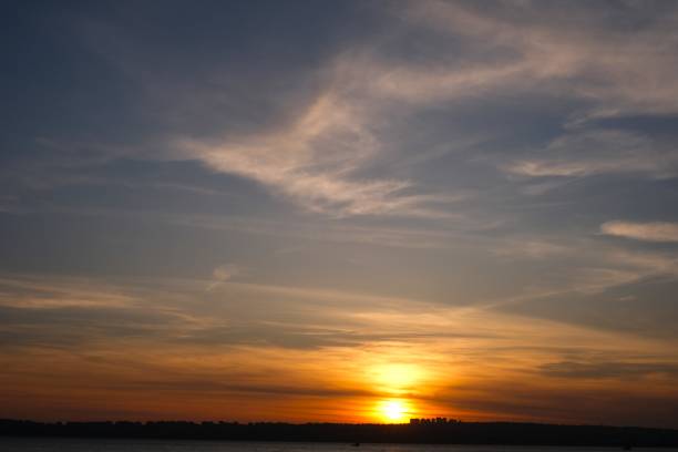 istock Sunset beach landscape tourism with blue sky 1747081348