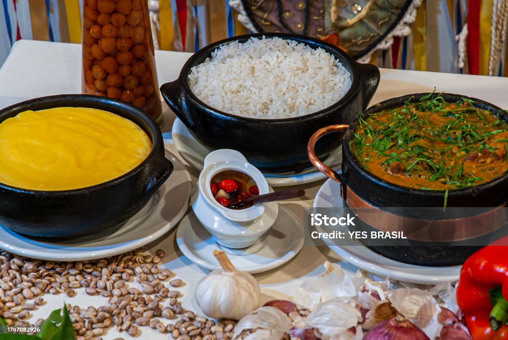 Typical food from Minas Gerais, with lots of seasoning Typical food from Minas Gerais, with lots of seasoning. Brazil Stock Photo