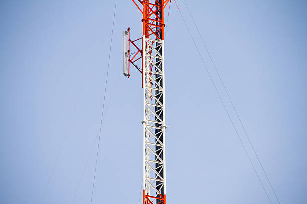 istock Telecommunications tower. Mobile phone base station 174710588