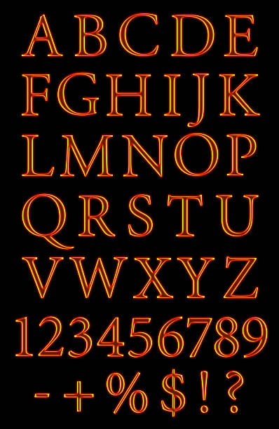 istock Hot metal alphabet 174711160