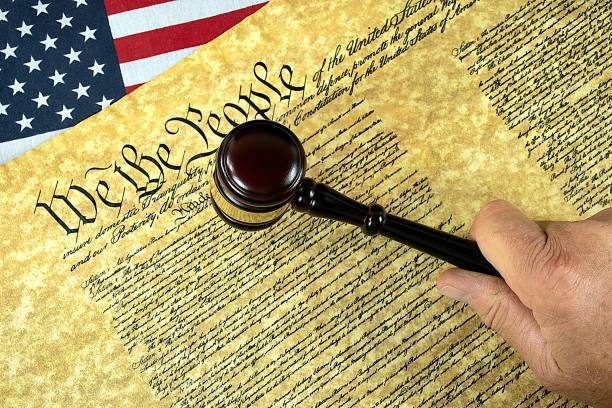 istock Gavel On United States Constitution 1747116448