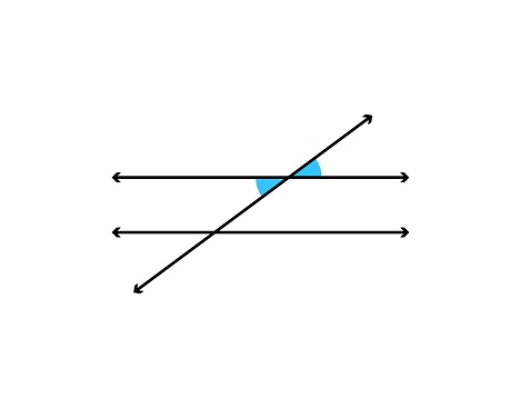 Vertical Parallel Angles Vertical Angles With Parallel Lines Stock Illustration - Download Image ...