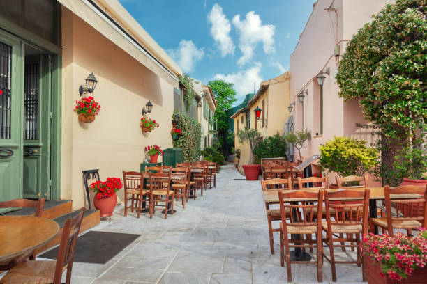 istock Street view of Athens 1747238449