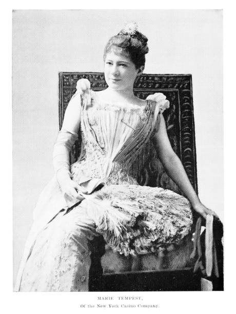 istock Dame Mary Susan Etherington or Marie Tempest Photo Portrait, British Actress and Singer,19-20th Century Cultural History 1747262931