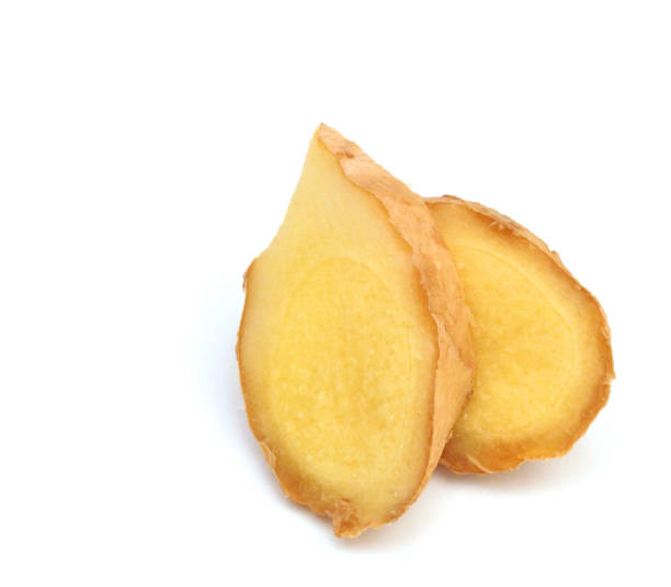 istock Fresh ginger root or rhizome isolated on white background cutout 1747307195