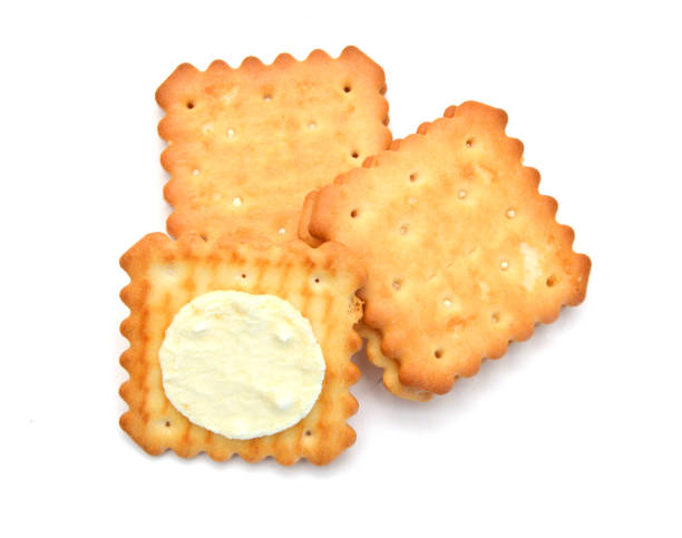 istock Sweet cookies isolated on a white background 1747321049