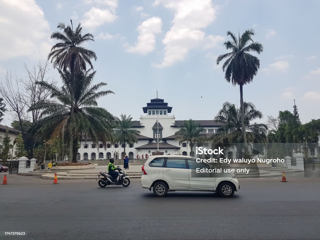 Gedung Sate West Java Governors Building Stock Photo - Download Image ...