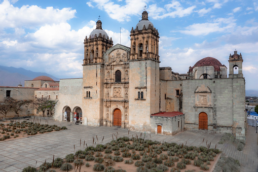 The Church and Convent of Santo Domingo de Guzmán in the city of Oaxaca de Juárez (Mexico).