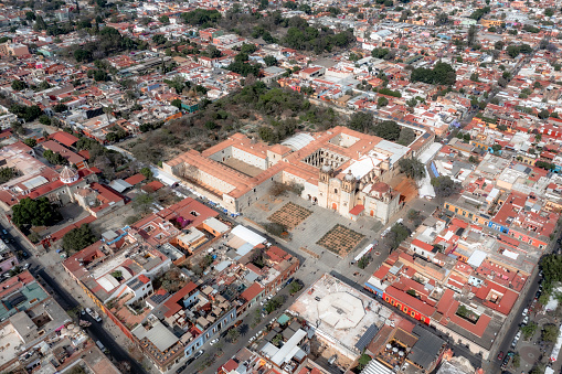 The Church and Convent of Santo Domingo de Guzmán in the city of Oaxaca de Juárez (Mexico).