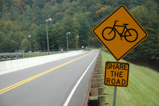 This sign represents what every cyclist wants you to do.