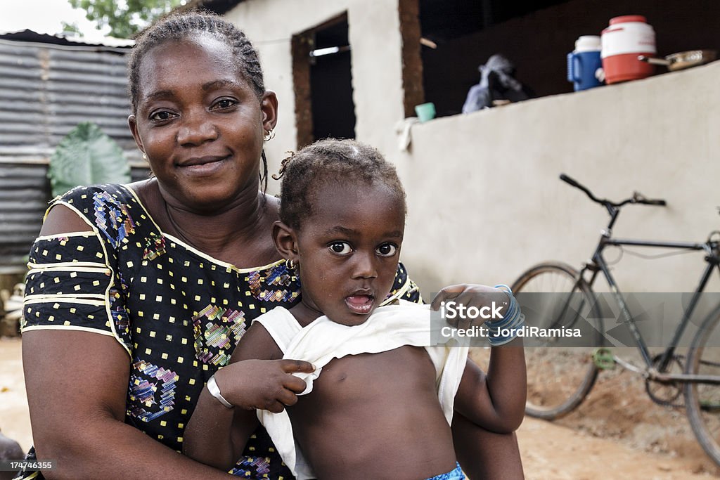Sonrisas en África - Foto de stock de Senegal libre de derechos