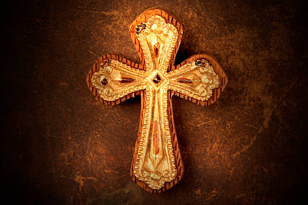 istock Wooden Cross 2 174746465