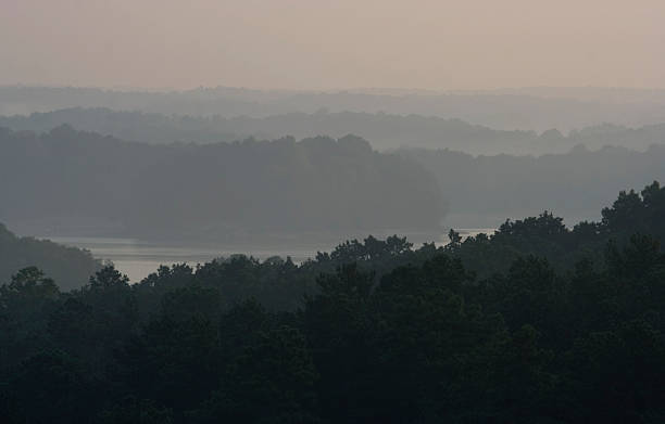 El lago Lanier - foto de stock