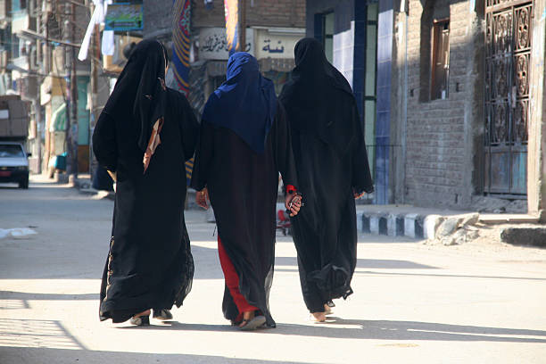 istock Three muslim woman on the street 174749089