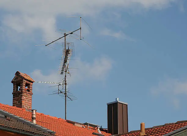 Antenna on the roof