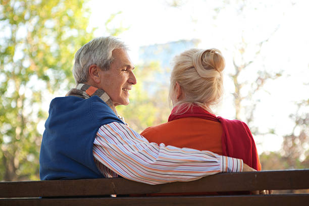 istock Happy mature couple outdoor 174749574